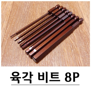 S2 마그네틱 100mm 육각 드릴비트 8P G-582