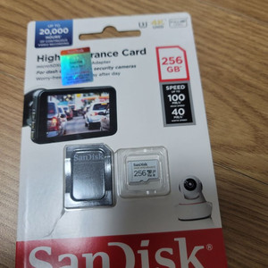 샌디스크 microSD 256G 블랙박스/CCTV