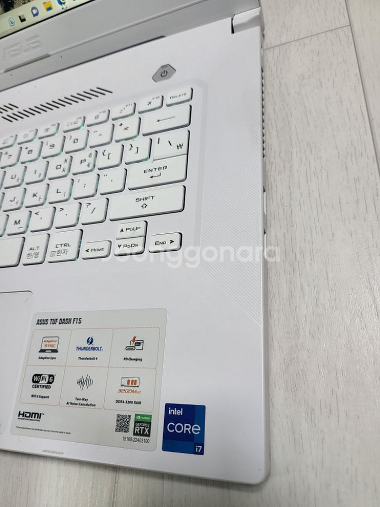 3060 게이밍 노트북 판매합니다--3