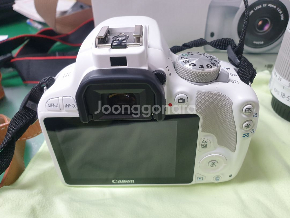 캐논 100d +더블렌즈 킷--4
