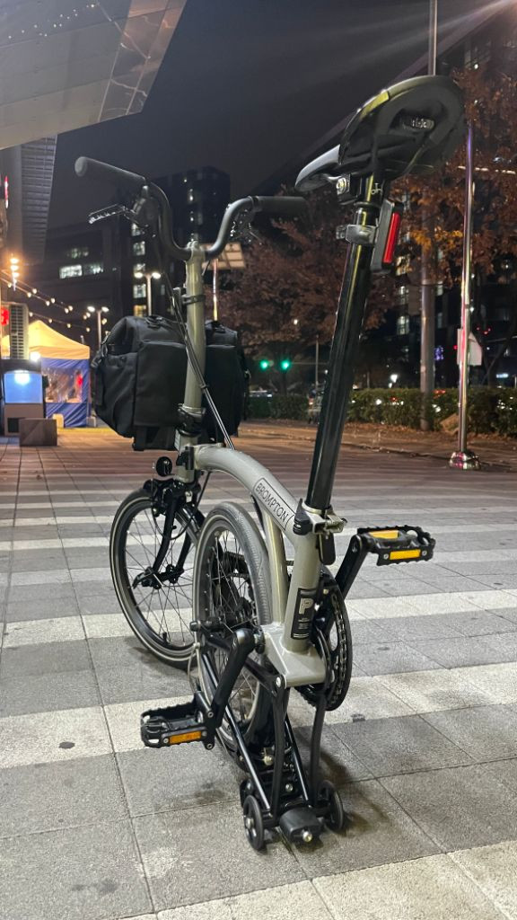 브롬톤 P라인 어반 스톰그레이 2022--4