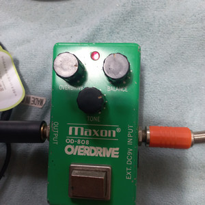 맥슨 오리지널 OD-808 오버드라이브 이펙터