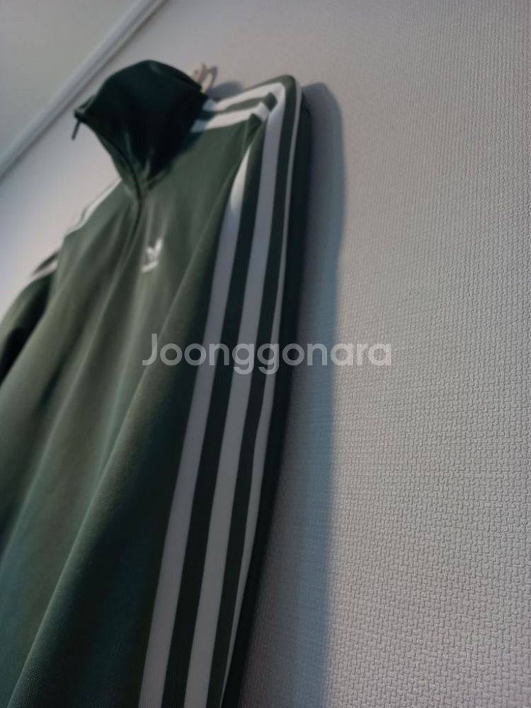 아디다스 베켄바우어 카키 트랙탑 저지 져지집업 90/S--1