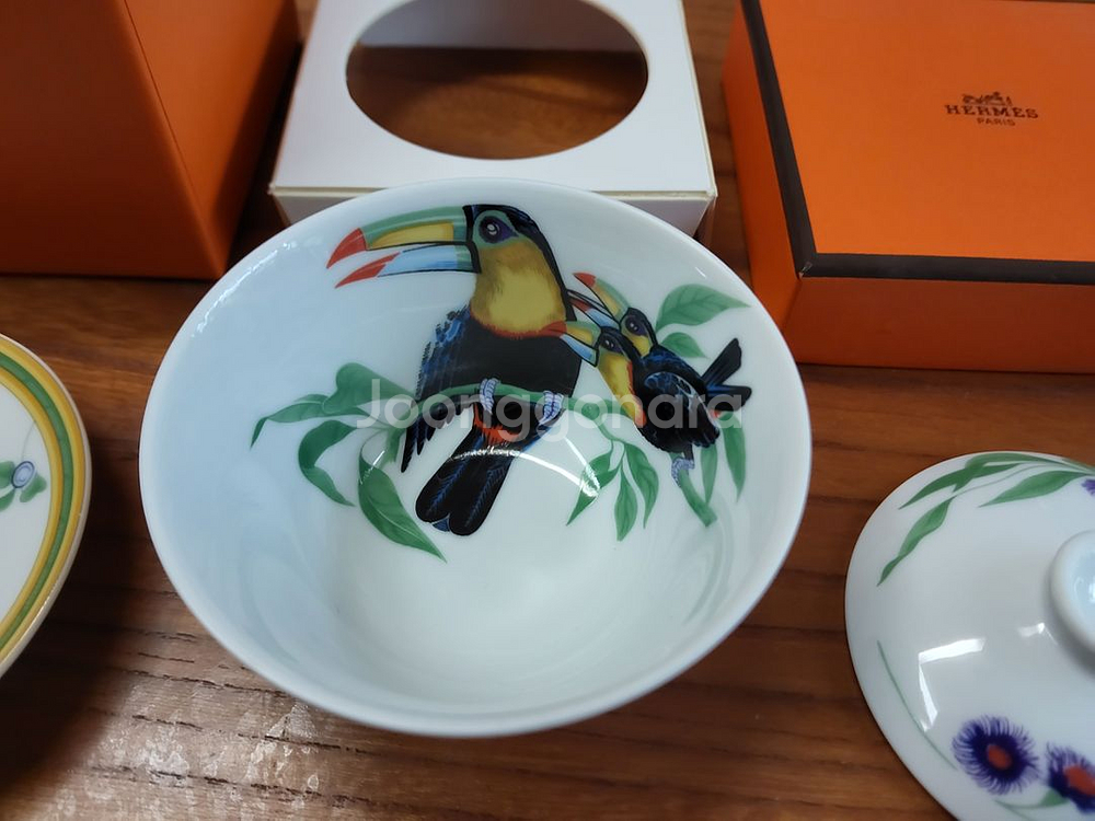 (새상품)레어템, 에르메스 투칸 개완 컵--2