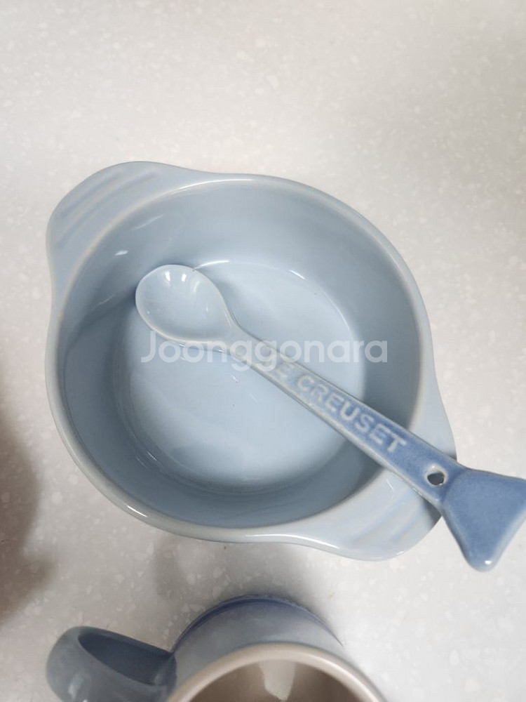 르쿠르제 유아식기 컵 .스푼 시리얼그릇 세트--4
