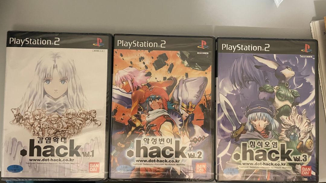 ps2 닷핵 1,2,3 밀봉