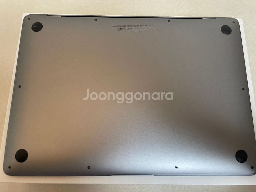 맥북 에어 m1 스그 256/8gb 풀박--4