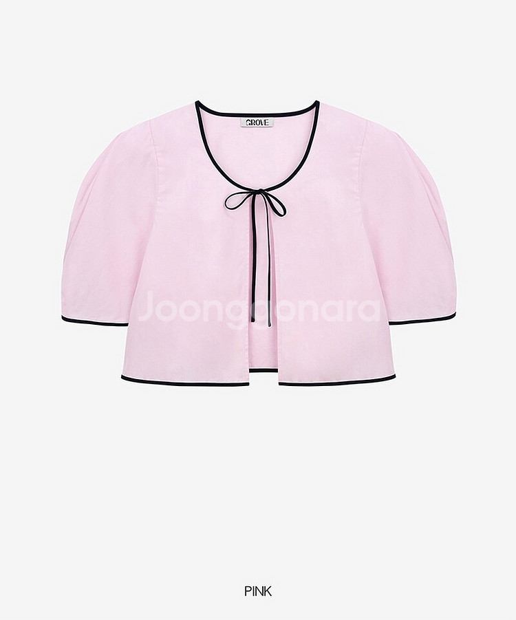 그로브 베리 블라우스--4