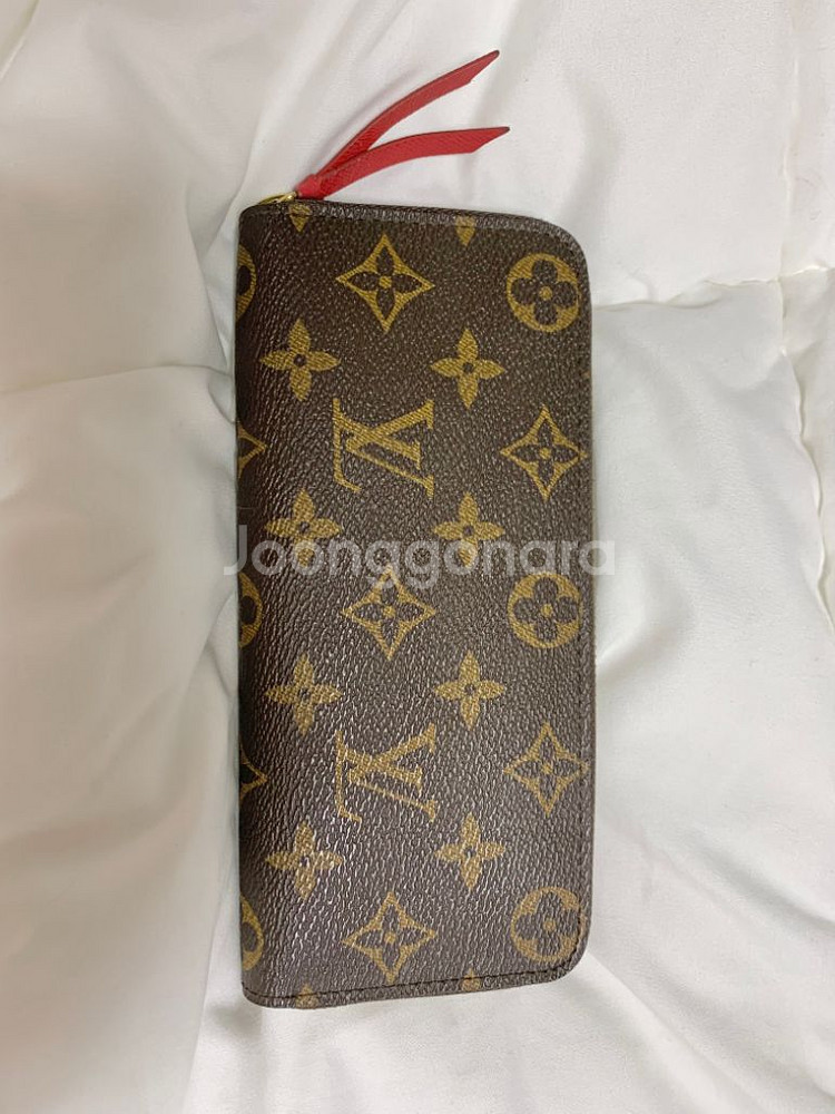 정품ㅡ루이비통 클레망스 월릿 지퍼돌이 장지갑/상태최상--1