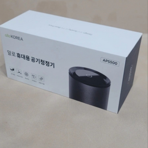 (미개봉)알로 휴대용 공기청정기 ASP500