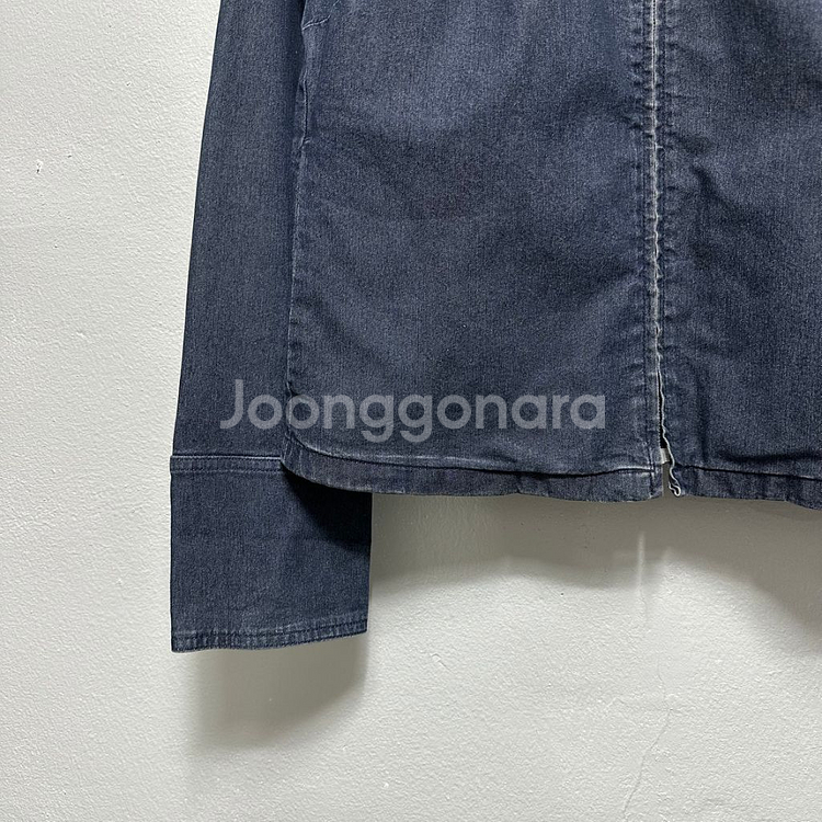 베네통 집업 데님 자켓--3