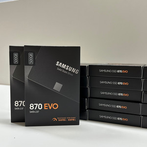 삼성 SSD 500G 870EVO 미개봉 제품