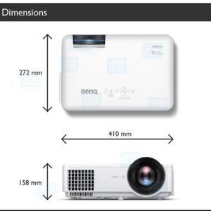 빔프로젝터 벤큐 레이저 LW820ST 단초점 장비