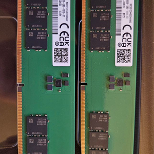 삼성 ddr5-4800 32gb 2개 팝니다