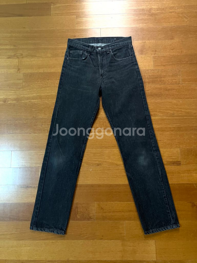 빈티지 리바이스 Levis 80s 505 블랙 데님--1