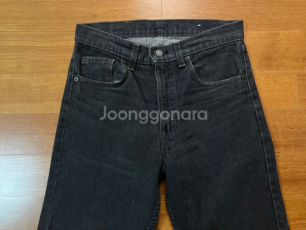 빈티지 리바이스 Levis 80s 505 블랙 데님--3