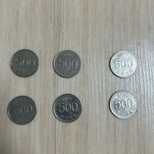 500원 동전 2008/1984년