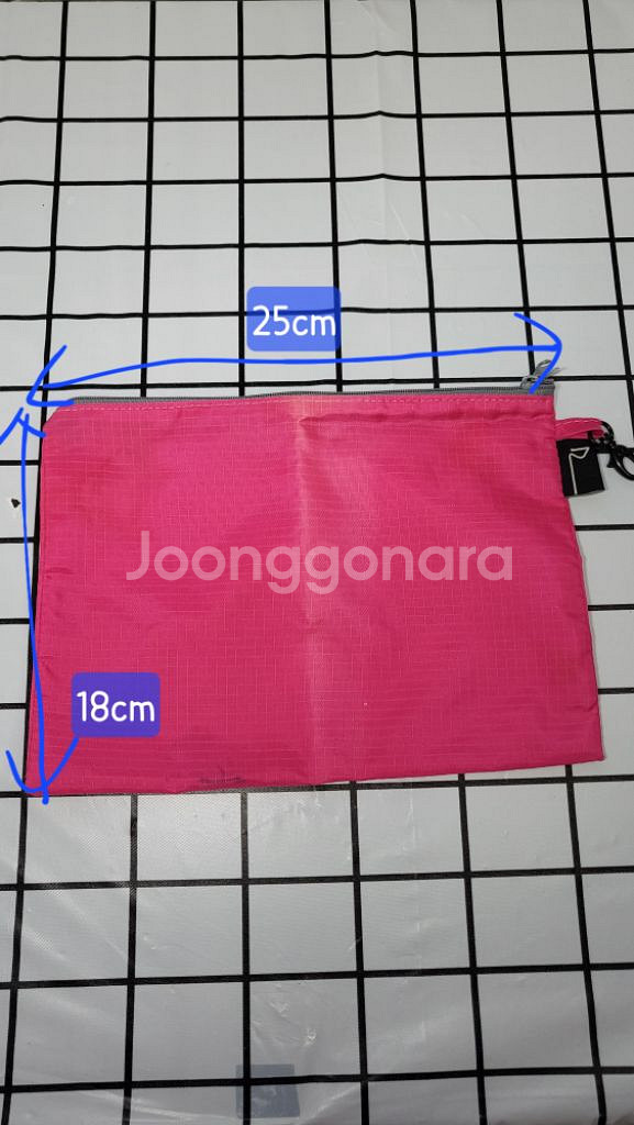 핑크 필통 파우치 핑크파우치 정리 여행용가방 화장품파우--2