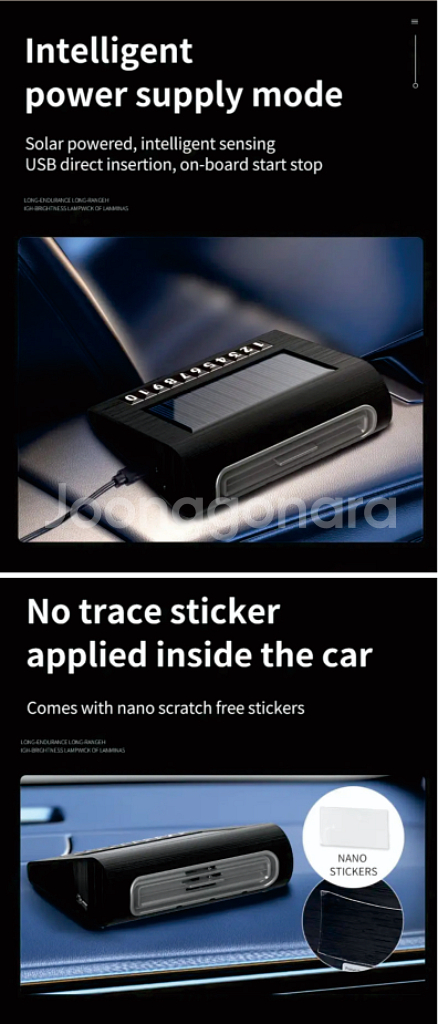 태양광 충전식 주차번호 공기청정기--8