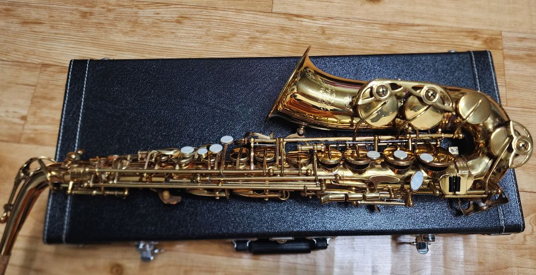 일본 내수용 JMICHAEI 알토색소폰--2