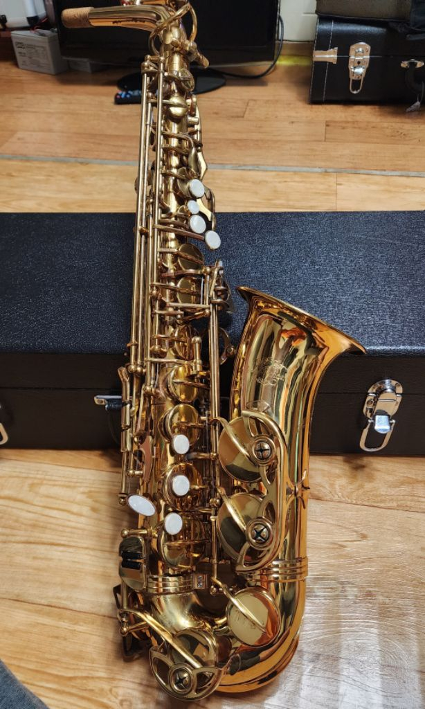 일본 내수용 JMICHAEI 알토색소폰--4