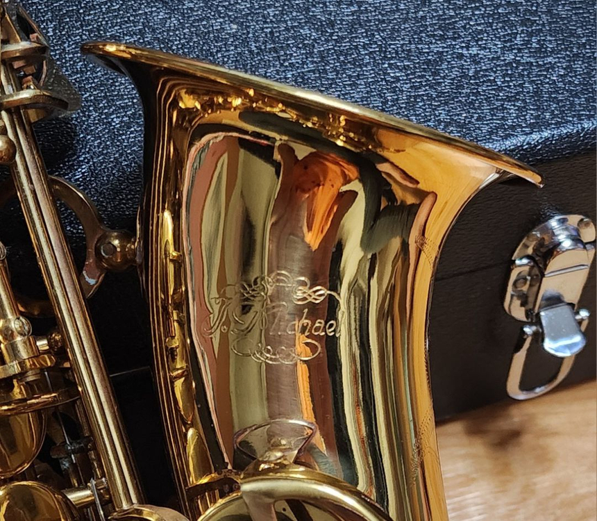 일본 내수용 JMICHAEI 알토색소폰--3