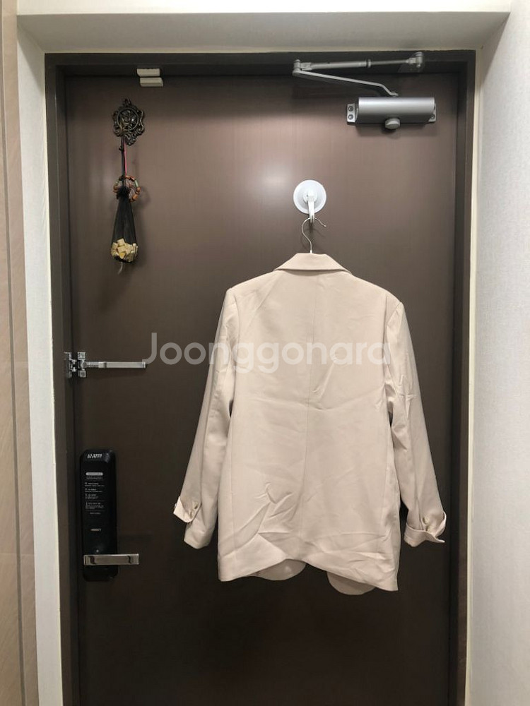 핫핑 베니토 슬로우앤드 아뜨랑스 베이지 크림 마이 자켓--2