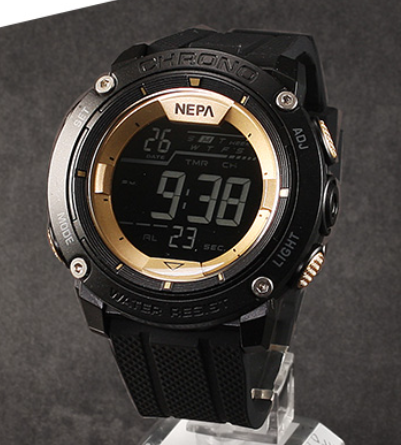 [네파]남성 전자스포츠 방수 손목시계 판매