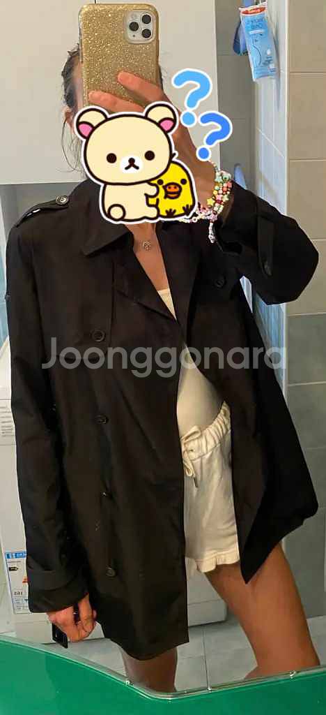 엠포리오아르마니 워터프루프 트렌치 자켓 코트--1