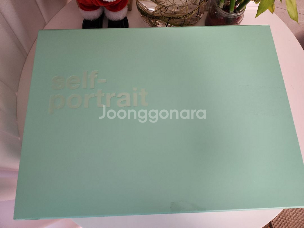 정품 새상품)셀프포트레이트 체크미디원피스 US10--5