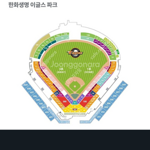 4월14일 한화 이글스파크 3루외야