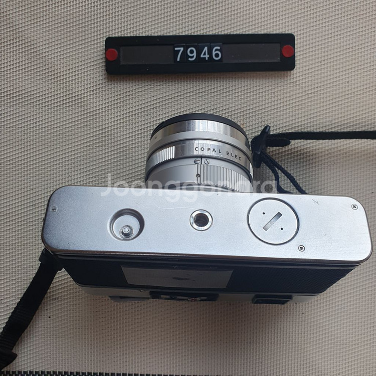 야시카 일렉트로 35 g 필름카메라 실버바디--3
