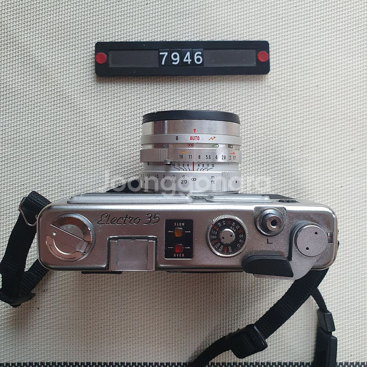 야시카 일렉트로 35 g 필름카메라 실버바디--1
