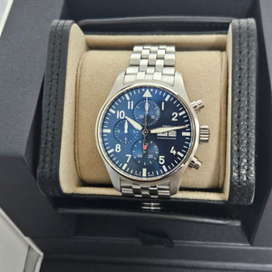 IWC 파일럿 신형 43MM 스틸 브레이슬릿 풀세트