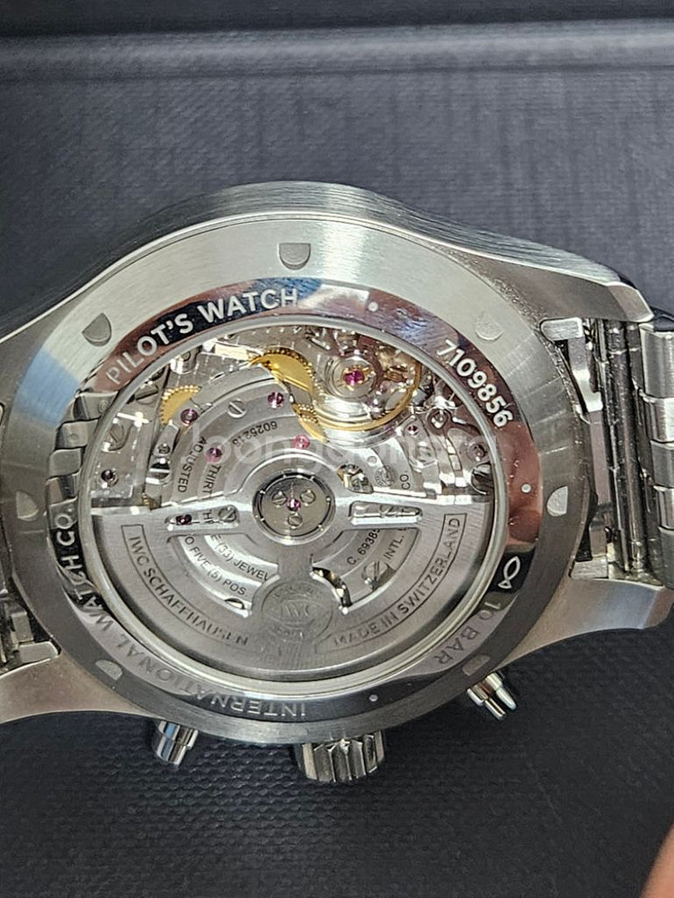 IWC 파일럿 신형 43MM 스틸 브레이슬릿 풀세트--2