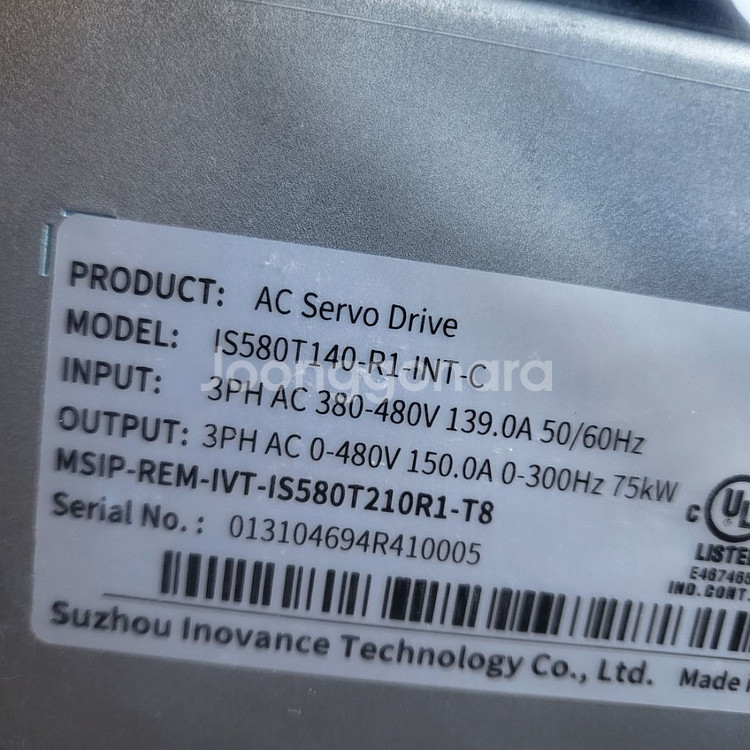 inovance is580 t140-r1-int-1--3