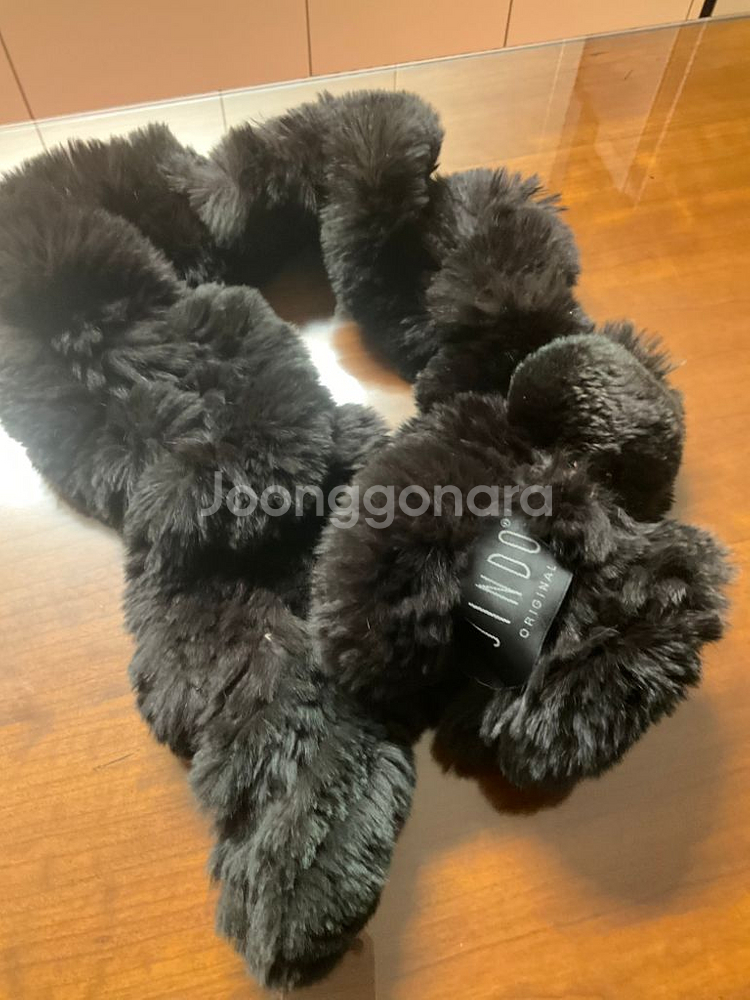 진도모피 토끼털 목도리 쁘띠스타일--1