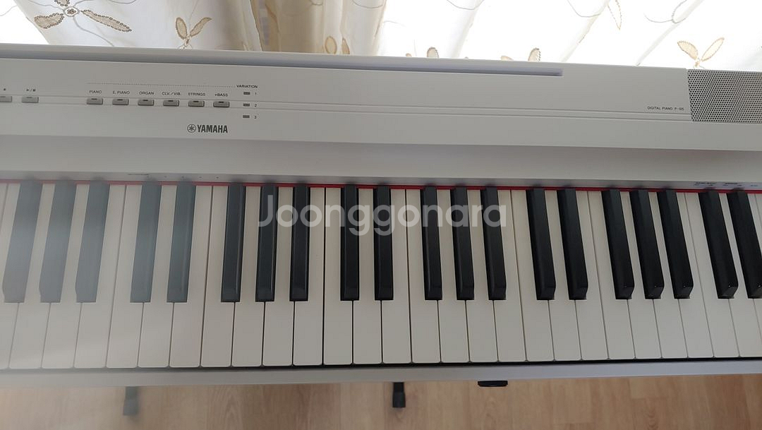 야마하 디지털피아노 p-125 팝니다--3