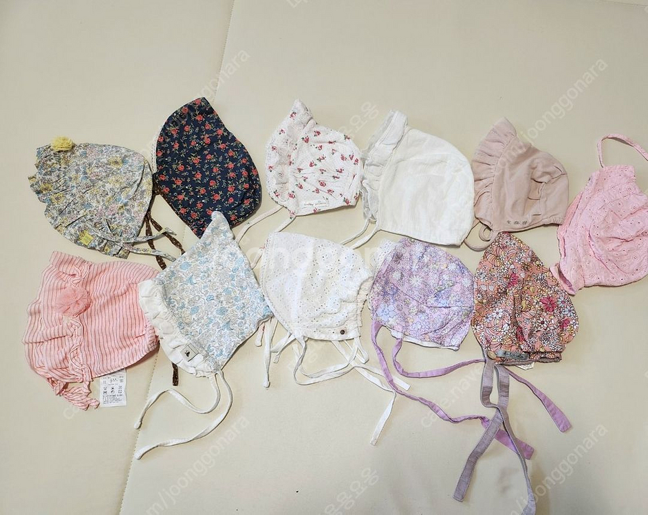 쌍둥이 헤어밴드, 헤어터번, 보넷 등등--7