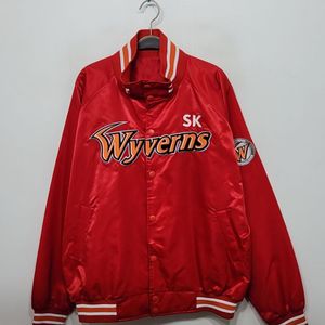 (105) SK 와이번스 야구점퍼 빨강 스타디움 자켓
