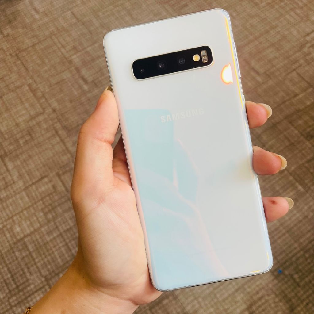 갤럭시 S10 화이트 128GB KT S급무잔상공기계