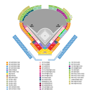 4/12 한화 기아 응원석 113블럭 2석