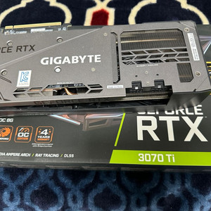 기가바이트 rtx3070ti 그래픽카드 팝니다