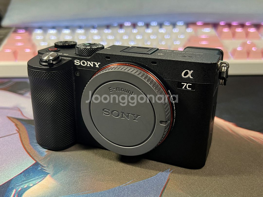 SONY a7C 블랙 6250컷 + 스몰리그 케이지--2