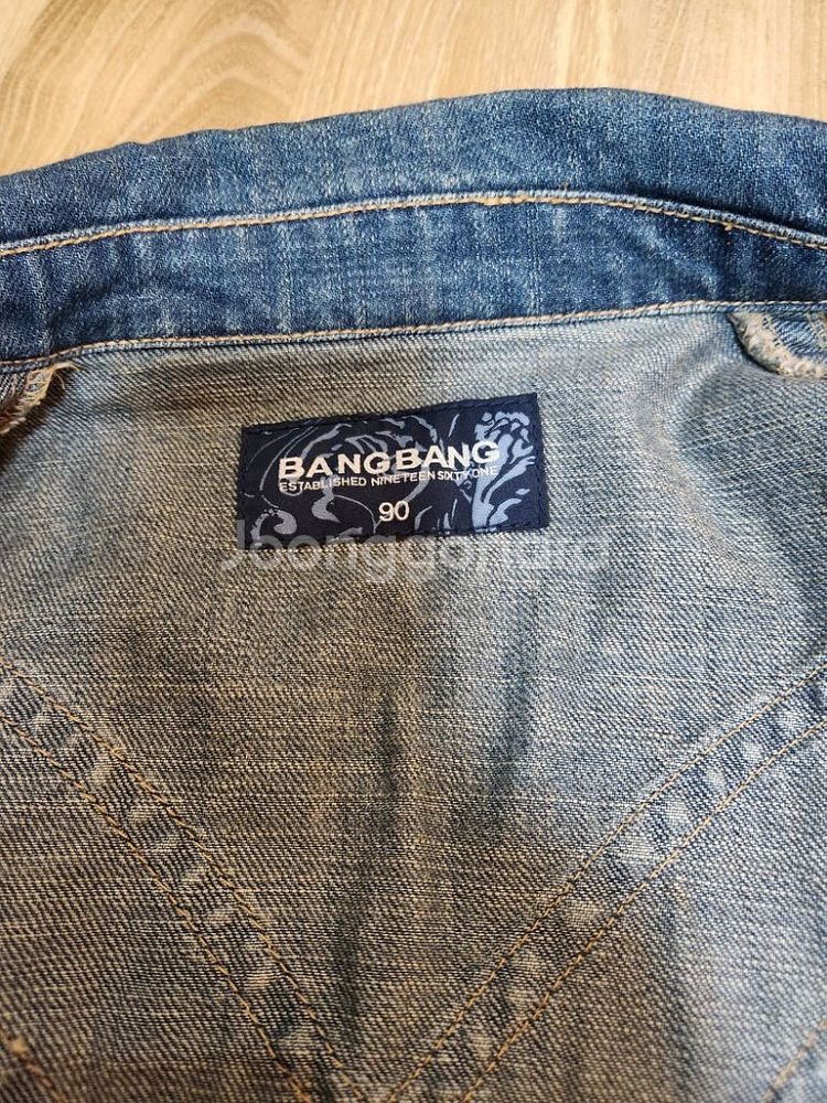 90. 빈티지 데님 조끼/베스트--5