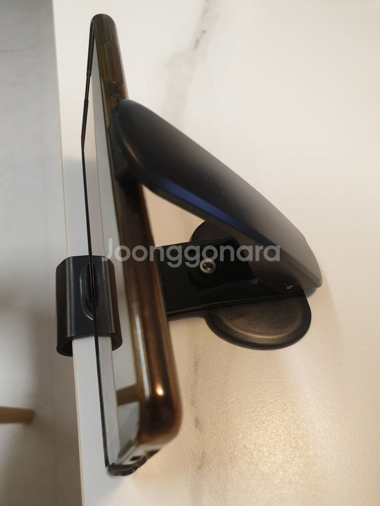 스마트폰 거치대 비접착식 계기판 대쉬보드 집게타입--1