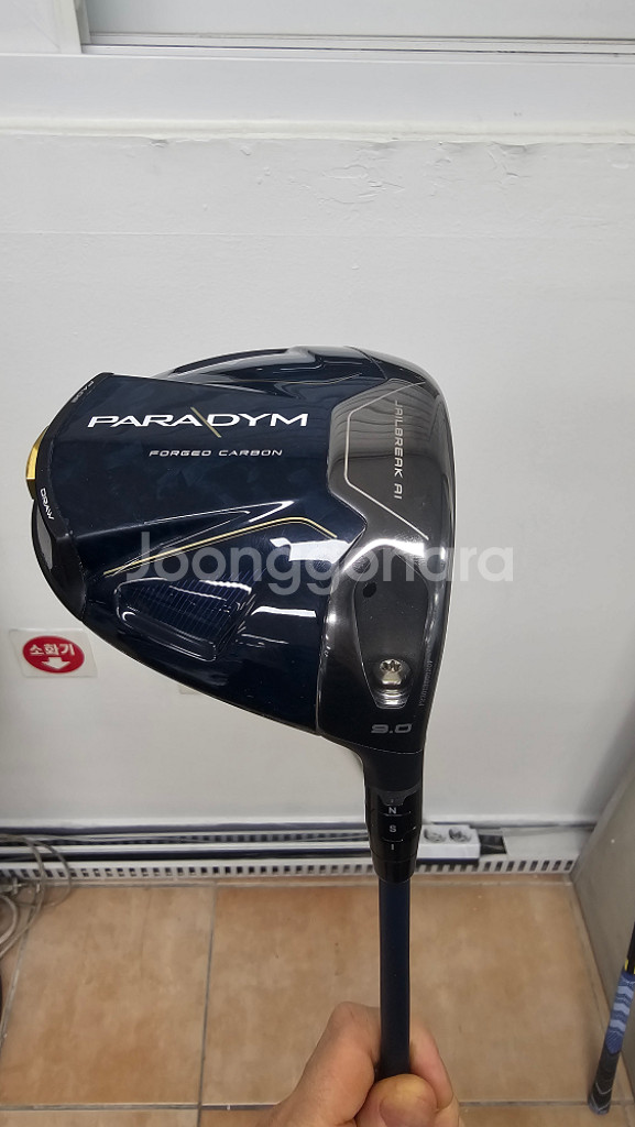 캘러웨이 정품 패러다임 드라이버 9도 헤드 팝니다--2