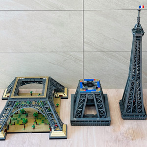 레고 에펠탑 10307 1회 조립 + 공홈 인스 박스풀