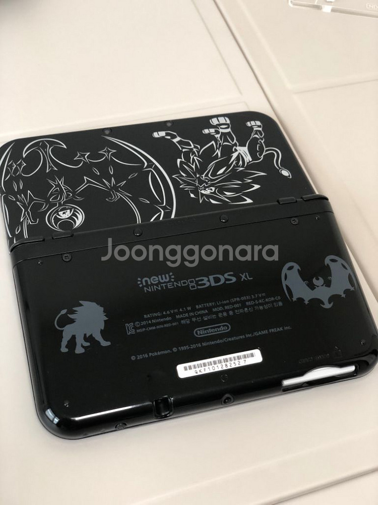 new 닌텐도 3DS 썬문 에디션(+칩 포함)--1
