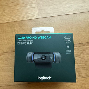 로지텍 C920 PRO HD 웹캠 미개봉